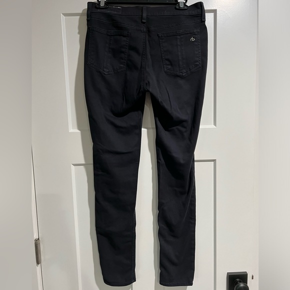 Rag & Bone women’s black jean leggings, size 30 - Picture 2 of 6